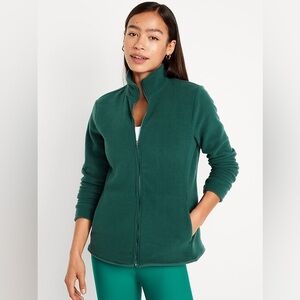 Old Navy Emerald Isle Microfleece Zip Collar Jacket